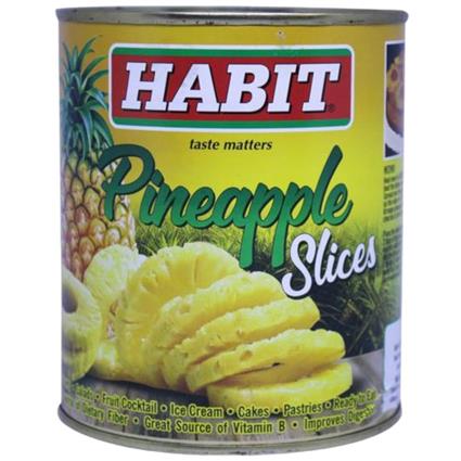 Habit Pineapple Sliced Choice 850G