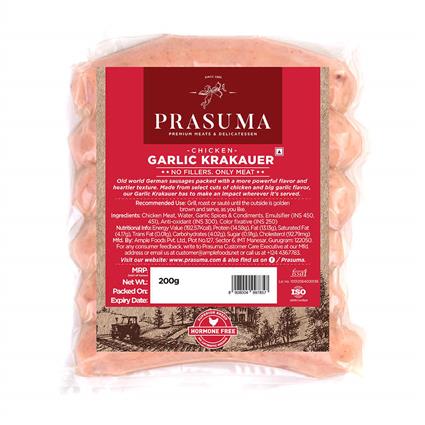 Prasuma Smoked Garlic Chicken Krakauer 200G Pouch