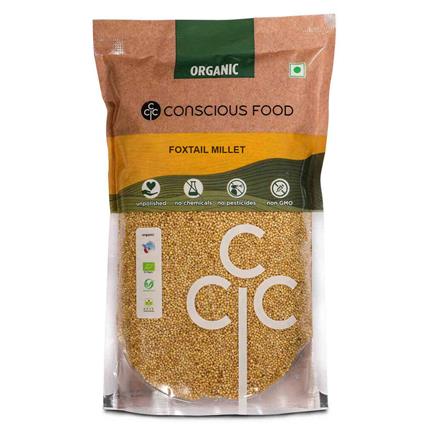 Conscious Food Organic Fox Tail Millet 500G Pack