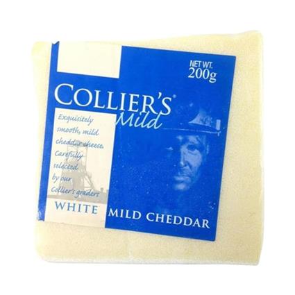 Colliers Cheddar White Cheese 200 G