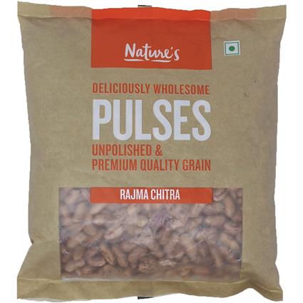 Natures Chitra Rajma Beans, 500 Pouch