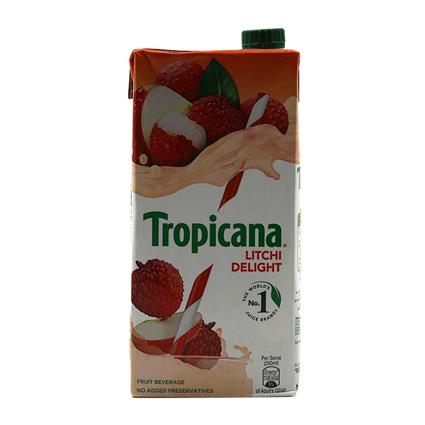 Tropicana Litchi Fruit Juice, 1L Tetra Pack