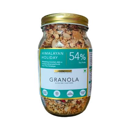 The Nibble Box Himalayan Holiday Breakfast Granola 500G Jar