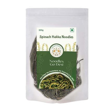 Senseful Spinach Hakka Noodles - 200 Gm