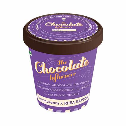 Papacream The Chocolate Influencer Ice Cream 500Ml Tub