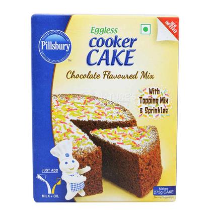 Pillsbury Rich Chocolate Eggless Cake Mix, 159G Box