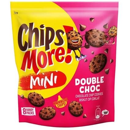 Chips More Mini Double Choco 224G