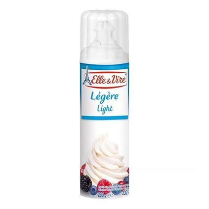 Elle & Vire Light Whipping Cream 250G Spray Can