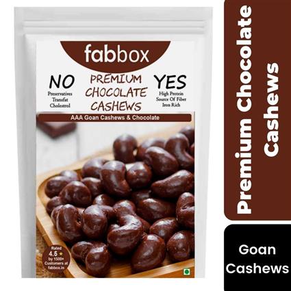 FABBOX PREMIUM CHOCO CASHEWS 100G