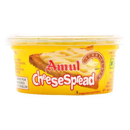 Amul Processed Cheese Spread - Yummy Plain Made From 100% Pure Milk 200 G Tub