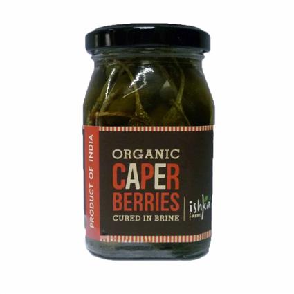 Ishkafarm Organic Cured In Brine Capers 370G Jar