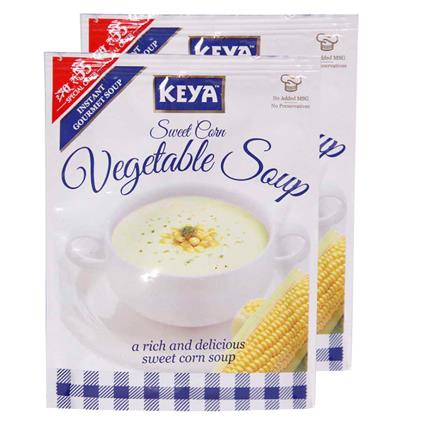 Keya Instant Sweet Corn Soup 56G Pouch