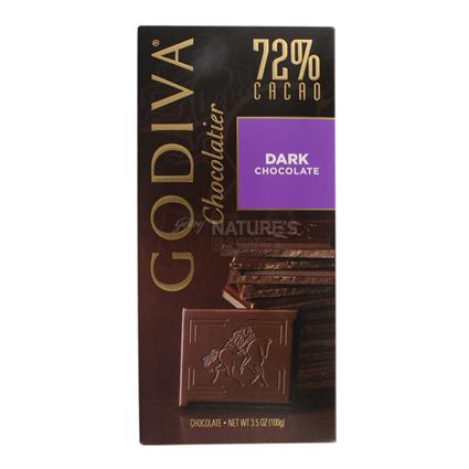 72% Dark Chocolate Bar - Godiva Chocolatier