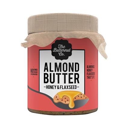 The Butternut Co. Flaxseed Almond Butter 200G Jar