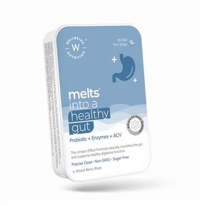 Wellbeing Nutrition Melts Healthy Gut Box (Pack Of 30 Strips)