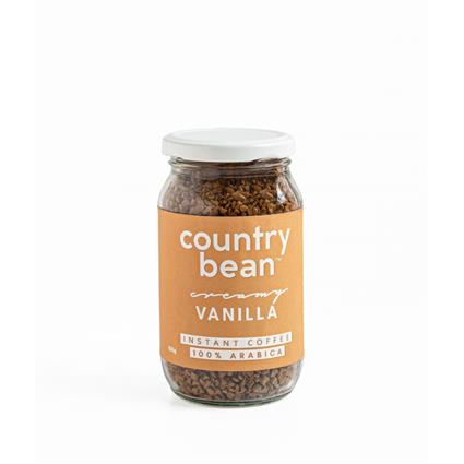 Country Bean Vanilla Instant Coffee 100G Jar