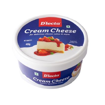 D'lecta Cream  Cheese, 400G Tub