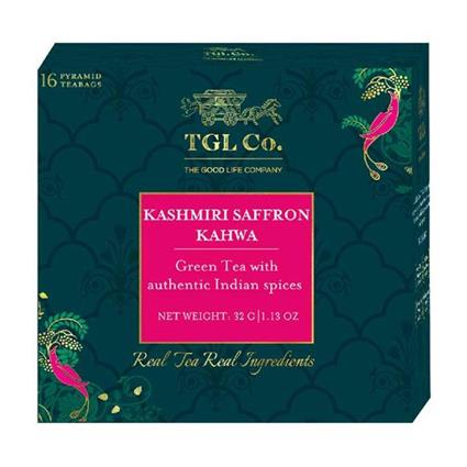 The Goodife Company Safron Kahwa Tea Box Pack Of 16