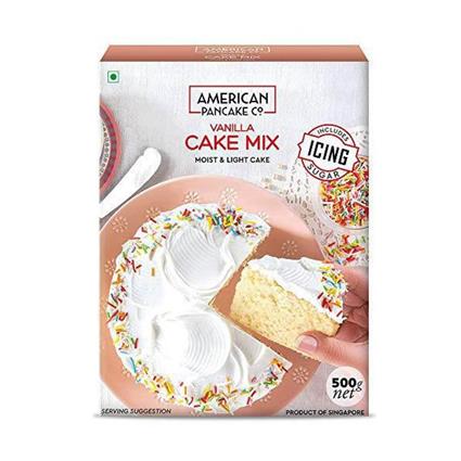 American Pancake Co.Vanilla Cake Mix 500G Box