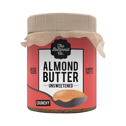 The Butternut Co. Unsweetened Almond Butter 200G Jar