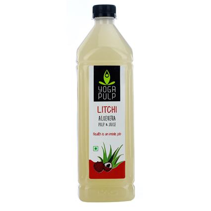 Yoga Pulp Litchi Aloe Vera Juice 1L Bottle