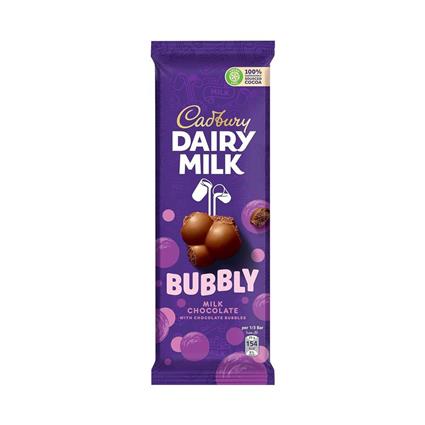 Cadbury Dairy Milk Bubbly 87 Gm Cd