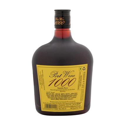 Sula Port Wine 1000 750 Ml