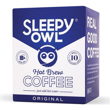 Sleepy Owl Original Brewpacks, 10Pieces Box