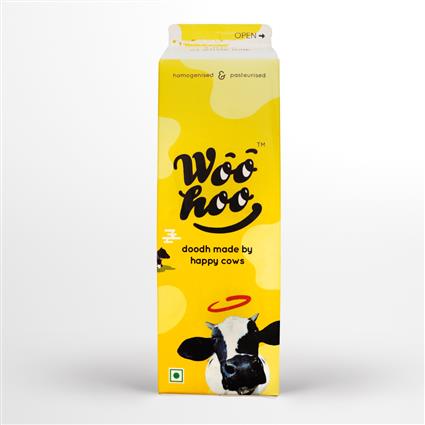 Woohoo Farm Direct Fresh Milk 1Lt