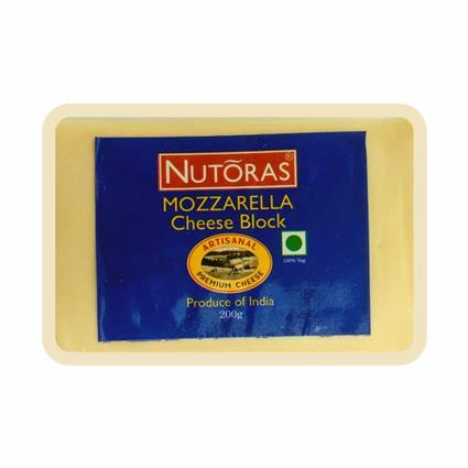 Nutoras Cheese Mozzarella Block 200G Pack