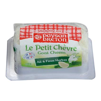 Paysan Breton Goat Cheese Garlic Herbs 100G