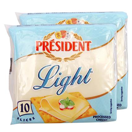 President Light Slices 200G Pouch