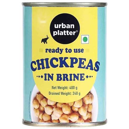 Urban Platter Ready To Use Chickpeas In Brine 400G
