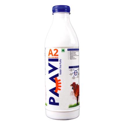 Paavi A2 Desi Cow Milk 1000 Ml