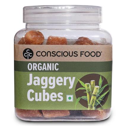 Concious Food Jaggery Cubes 500G Jar