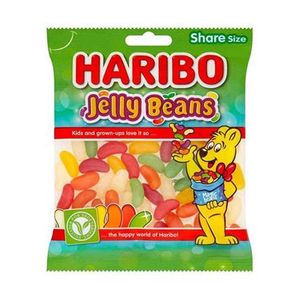 Haribo Jelly Beans Gummy Candy 140G Box