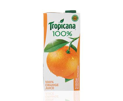 Tropicana 100% Orange Juice, 1L Tetra Pack