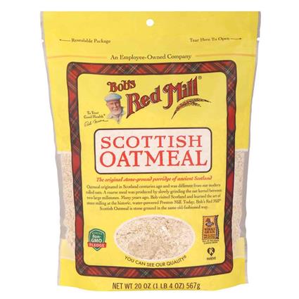 Bobs Red Mill Oatmeal Scottish, 566G Pouch