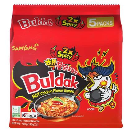 Samyang 2X Hot Chicken Flavor Ramen 700 Gm