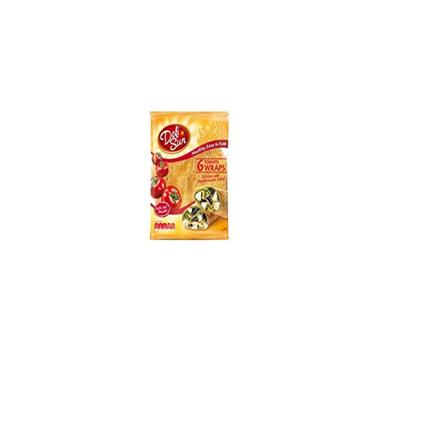 Delisun Tomato Wheat Tortillas, 360G Pouch