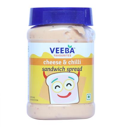 Veeba Cheese And Chilli Sandwich Spread 250G Bottle