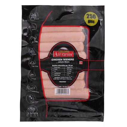 Alf Farms Chicken Wieners Sausages 250 G