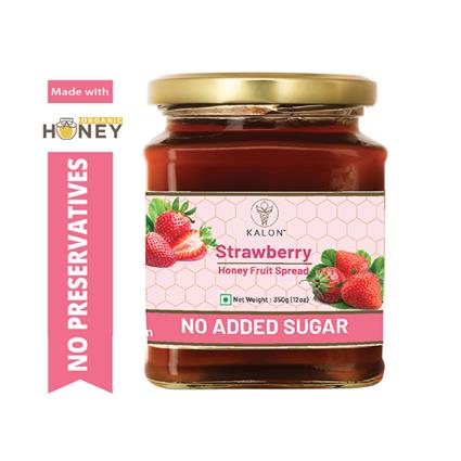 Kalon Strawberry Honey Fruit Spreads, 350G Jar