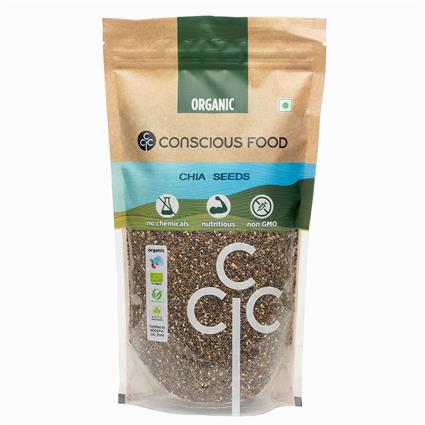 Conscious Food Chia  Seeds 340G Pack