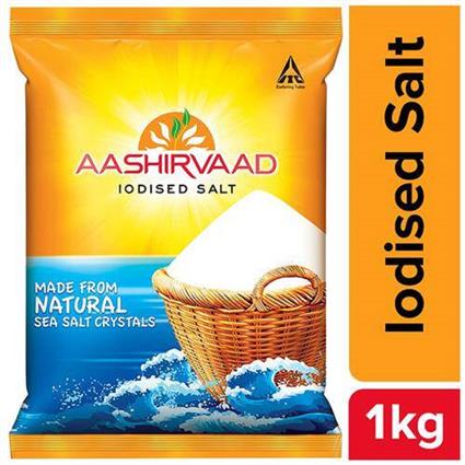 Aashirvaad Iodised  Salt, 1Kg Pack