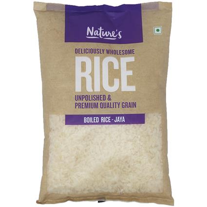 Natures Boiled Jaya Rice, 1Kg Pouch