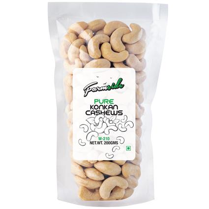 Farmside  Konkan Cashews  W-210  200Gms