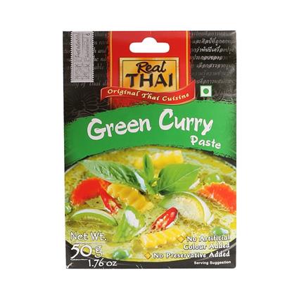 Real Thai Green Curry Paste 50G Pouch