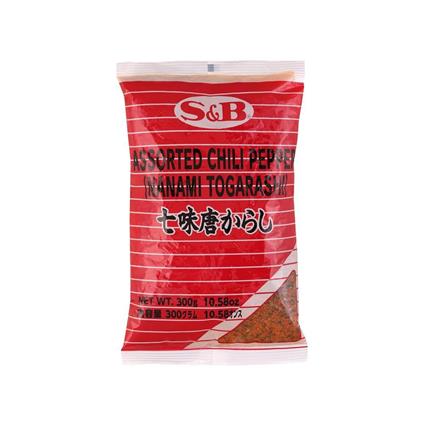 S&B Assorted Togarashi Chili Pepper 300G