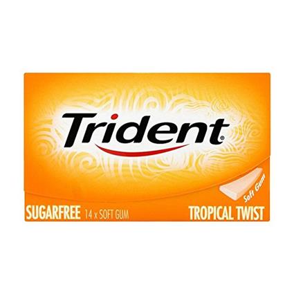 Trident Sf Gum Wth Xylitol Trpcal Twist